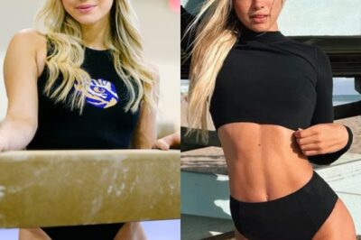 PHOTOS: Olivia Dunne Stuns In Jaw-Dropping Purple Workout Outift From Her Couch
