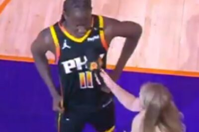 VIDEO: Suns Reporter Amanda Pflugrad Uses Step Ladder To Interview 7-Foot-3 Bol Bol, And Fans Can’t Stop Laughing