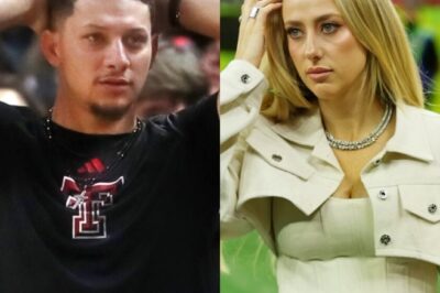 Patrick Mahomes Was Caught Holding His Wife Brittany’s “Goods” During Work Trip